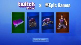 *NEW* TWITCH PRME PACK 3 LEAKED in Fortnite FREE Twitch Prime Skins