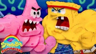 If SpongeBob was a Stop Motion Felt Cartoon  SpongeBob Reimagined