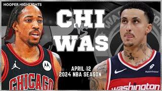 Chicago Bulls vs Washington Wizards Full Game Highlights  Apr 12  2024 NBA Season