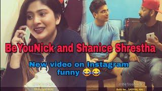 BeYouNick and Shanice Shrestha new collab video on Instagram  Beer Biceps  PUBG new funny video