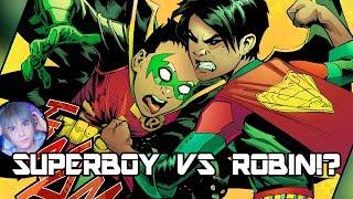 ROBIN AND SUPERBOY - BEST FRIENDS OR WORST ENEMIES? - Super Sons  Superboy Meets Robin