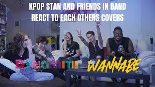 KPOP STAN VS. POP PUNK BAND - KPOP COVER REACTION BTS DYNAMITE BY BTS & WANNABE BY ITZY