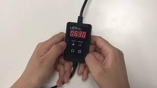 Nicrew Dual Channel LED Light Timer Instruction Video
