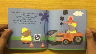 27. Digging Up the Road Incredible Peppa Pig 50 Book Collection Read Aloud Book for Children