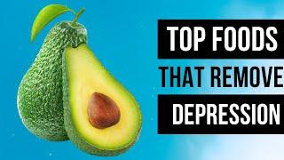 How to get rid of DEPRESSION Anxiety and stress with FOOD