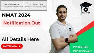 NMAT 2024 Notification Out  Exam Dates  Fees  Exam Pattern  Test Series  Tips and Tricks