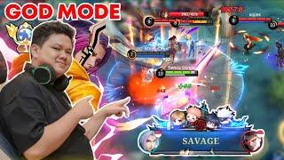 SAVAGE LING ALBERT STYLE COMBO With FASTHAND DESTROYS ENEMY - Mobile Legends