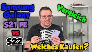 Samsung Galaxy S21 FE vs S22 - Vergleich - Welches kaufen? - deutsch