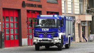 Feuerwehrbereitschaft Einsatzfahrt 》GKW 102251  THW OV-Marzahn-Hellersdorf  Feuerwache 3500