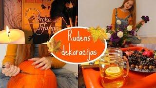 DIY RUDENS ISTABAS DEKORĀCIJAS 2016 l EVELINA PARKERA