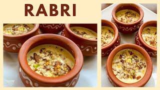 Rabri Condensed Milk Dessert Recipe  How to Make Rabri