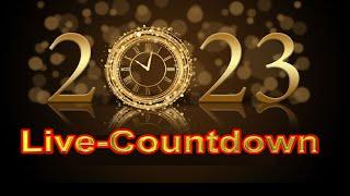 Countdown bis Neujahr 2023 Livestream  Silvester Countdown Live im Stream