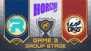 RY vs DKG Game 3 BO3  Wild Rift Horizon Cup  Group Stage Day 4  Rolster Y vs Da Kun Gaming