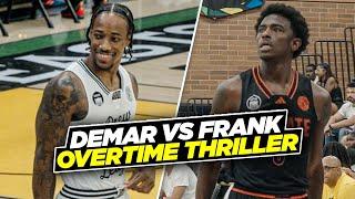 Frank Nitty vs DeMar DeRozan CRAZY BATTLE at The Drew League INTENSE PLAYOFF OT THRILLER