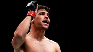 Vicente Luque Ends First Fight With Belal Muhammad Landing a Massive Left Hook