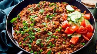 Easy Keema Curry Minced Beef Curry thats ready in 30 minutes