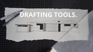 MY DRAFTING EQUIPMENT AND HOW I USE IT  Drafting Tools for Interior Design