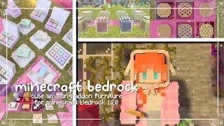 「Minecraft PE」NEW cute and amazing addon for 1.20  hatsfurniture and food ౨ৎ ˖ ࣪⊹