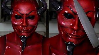 Scream Queens Red Devil Makeup Tutorial  Jordan Hanz