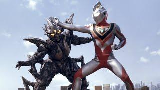 ウルトラマンガイア VS ニセウルトラマンガイアミーモス Ultraman Gaia VS Fake Ultraman GaiaMeemos