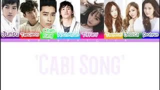 2pm & SNSD Cabi Song Color Coded Lyrics HanRomEng
