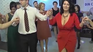 A Nice Milf Woman in A Red Dress  Wedding Dance