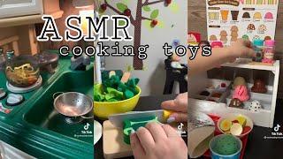 ASMR Cooking Toys Tiktok Compilation  alexaj.