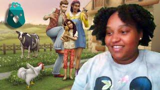 ITS THE KIDS COOKING FOR ME  THE SIMS 4 COTTAGE LIVING TRAILER REACTION