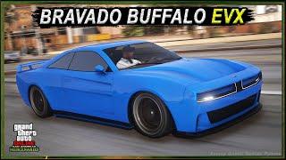 BRAVADO BUFFALO EVX - электричка но едет как МАСЛКАР. Обзор и тесты в GTA Online