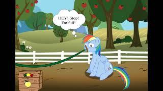 rainbow dash apple cider weight gain