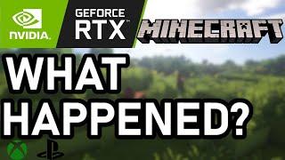 What Happened to Minecraft Ray Tracing??? Xbox PS5