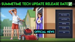 FINALLY SUMMERTIME SAGA TECH UPDATE RELEASE DATE & MONTHLY SUMMARY  WHAT A LEGEND 0.7 UPDATE NEWS