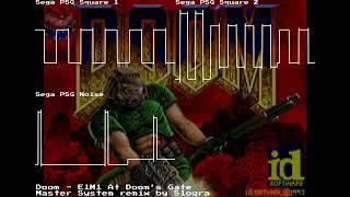 Doom - E1M1 - At Dooms Gate - Sega Master System remix PSG SN76489