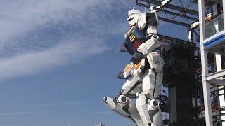 Giappone ecco il Gundam alto 18 metri che si muove come nel cartone animato