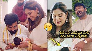 Ram Charan And Upasana Konidela Happiest Moments  Klin Kaara Konidela Video  Chiranjeevi