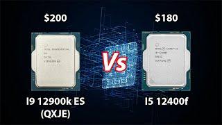 Битва кошелька с разумом или почему не стоит брать i5  QXJE vs ш5 12400f vs 12900k es es2 qxje 1700