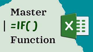 Master if function in Excel   How to use if function - MS Excel