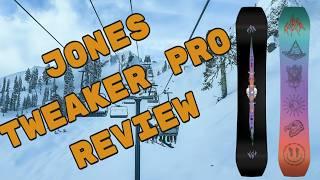 The 2025 Jones Tweaker Pro Snowboard Review