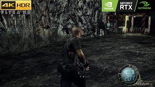 Resident Evil 4 HD Project 2022 ReShade Ray-Tracing Full Gameplay 4K 60FPS