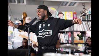 Burna Boy NPR Music Tiny Desk Concert