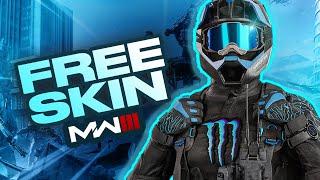 Claim the FREE BLUE MONSTER ENERGY OPERATOR SKIN FREE Lo Profile Operator & Skins - MW3