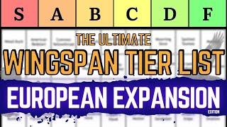 The Ultimate Wingspan European Expansion Tier List Early Game Strategy Guide & Bird Rankings