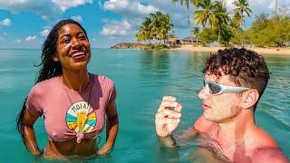 Trapped with a Latina in Caribbean Sea  Tobago