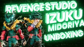THE DARK HERO IS FINALLY HERE- Resin Review  Revenge Studio 16 Izuku Midoriya UNBOXING