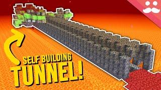 Self Building Nether Tunnels in Minecraft 1.16