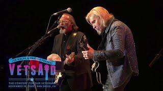 Joe Walsh with Stephen Stills *LIVE* VetsAid 2023