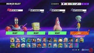 Nickelodeon All-Star Brawl 2 - All Characters & Costumes + Stages & DLC Mr. Krabs *Updated*