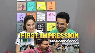 Pakistani Reacts to Pakistani First Impression of Mumbai India  Mumbai Food Reaction