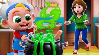 Mommys Little Helper Song  Look Mom I Can Cook   NEW Funny Nursery Rhymes For Kids