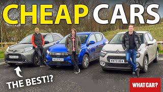 Whats the best CHEAP new car? Citroen vs Dacia vs Toyota  What Car?